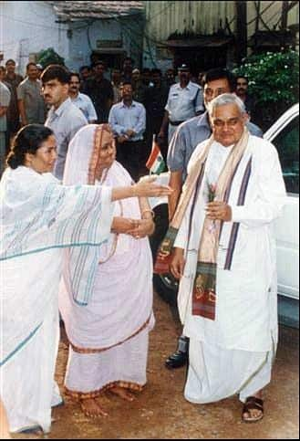 Meeting with Atal Bihari Vajpayee