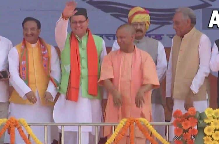 Champawat bypoll: CM Yogi Adityanath among 40 BJP leaders to campaign for Pushkar Singh Dhami
