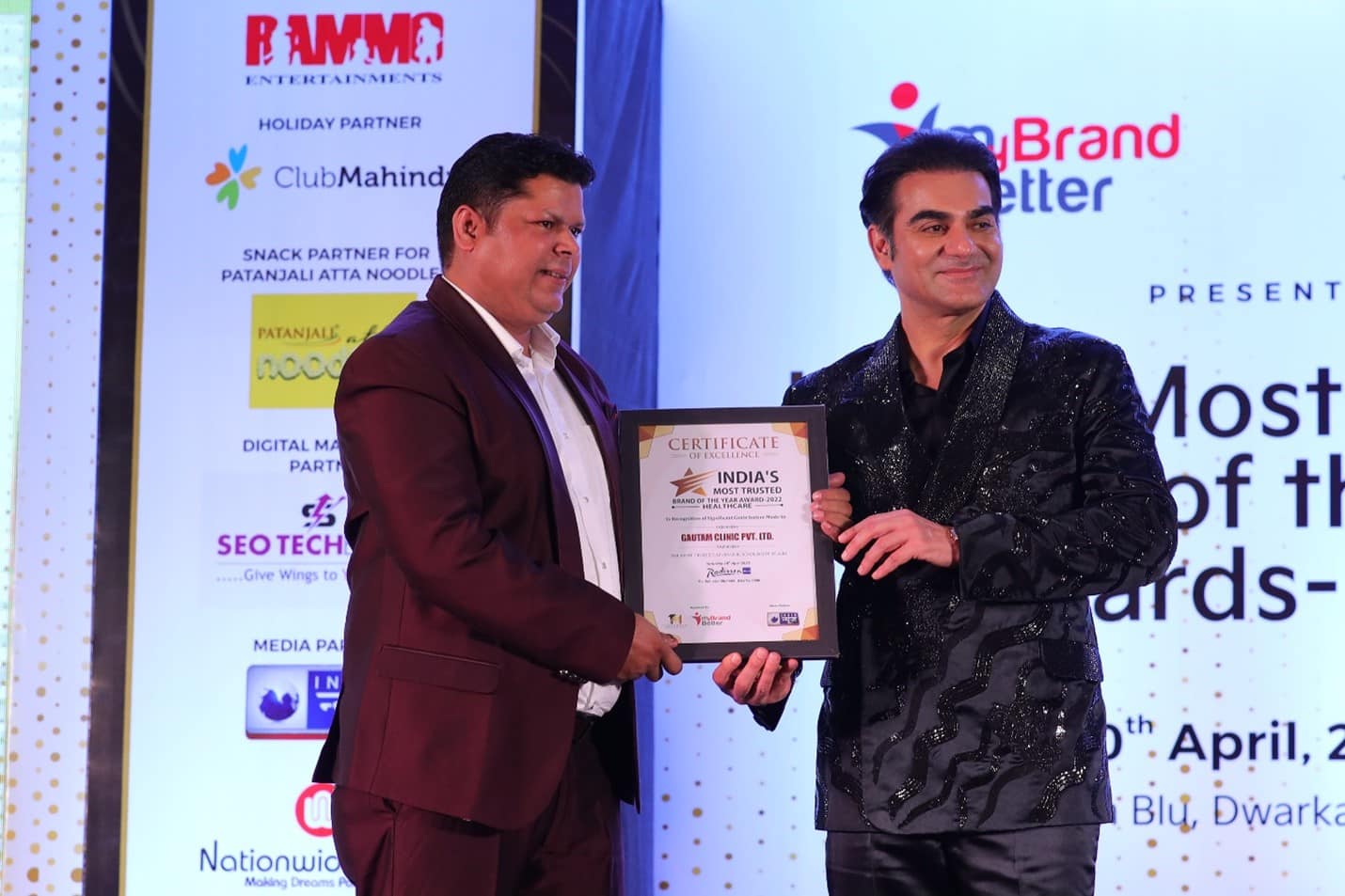 Gautam Clinic Awarded as Most Trusted Ayurvedic Sexologist in Asia (India)