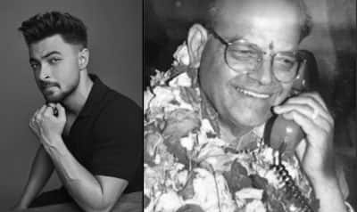 Aayush Sharma pens heartwarming note on grandfather and ex-minister Pandit Sukh Ram Sharma's death