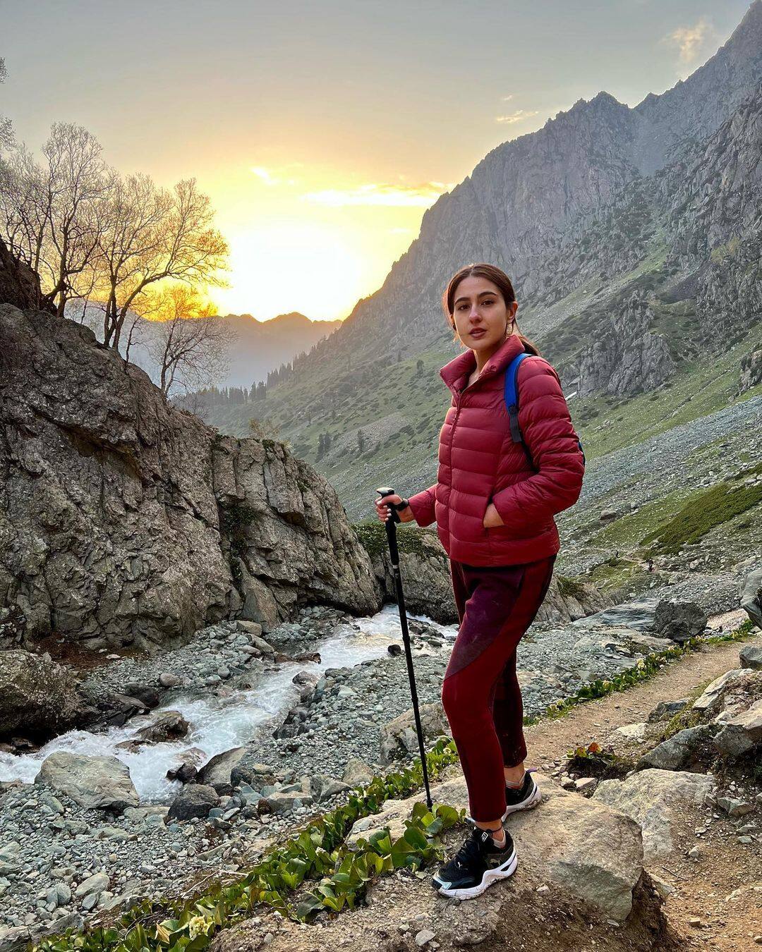 Sara Ali Khan enjoys a trek