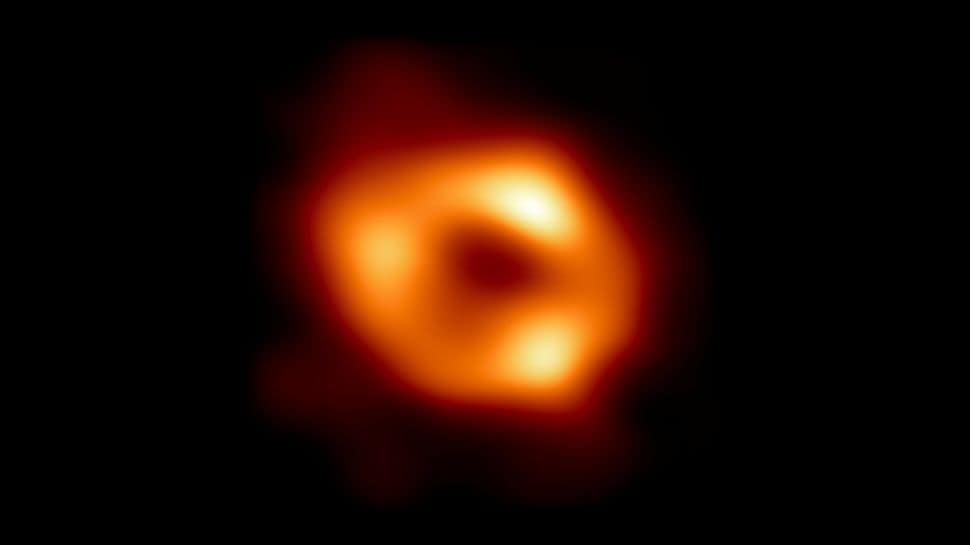 For the first time ever, scientists reveal the image of the supermassive black hole at the center of the Milky Way - see photo