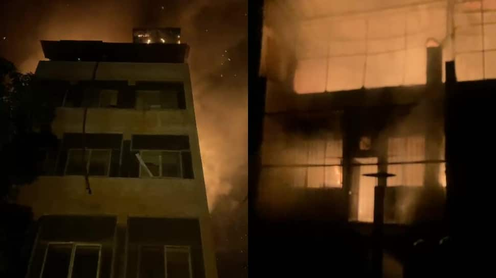 Fire breaks out in Delhi&#039;s Kirti Nagar, 12 tenders sent to spot