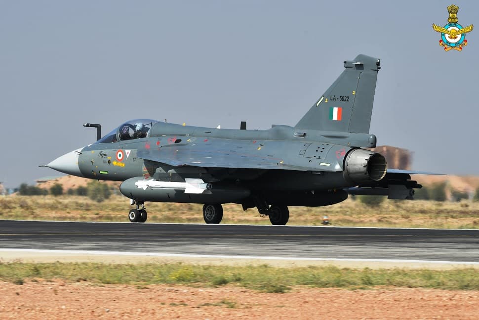 IAF LCA Tejas fighter jet