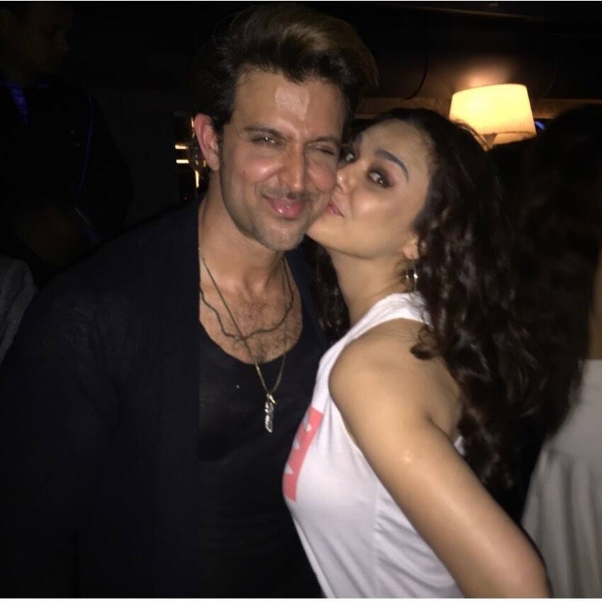 Preity and Hrithik together