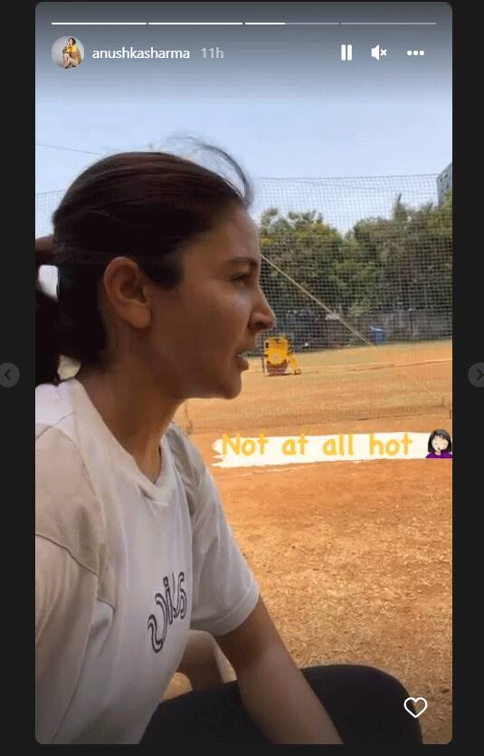 Anushka Sharma berlatih dalam panas yang tinggi untuk ‘Chakda Xpress’, berbagi sekilas |  Berita Orang