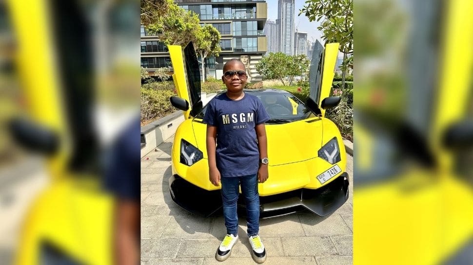 Bocah terkaya di Afrika mendapatkan Lamborghini Aventador senilai Rs 2,82 crore sebagai hadiah ulang tahunnya yang kesepuluh |  Berita Otomotif