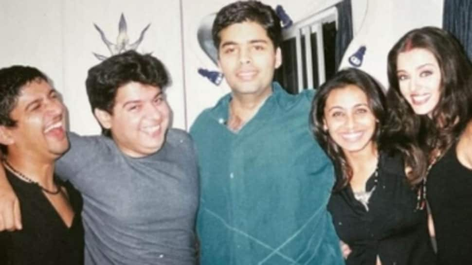 Farah Khan&#039;s throwback pic of housewarming party features Karan Johar in non-designer clothes, Aishwarya sporting sindoor!