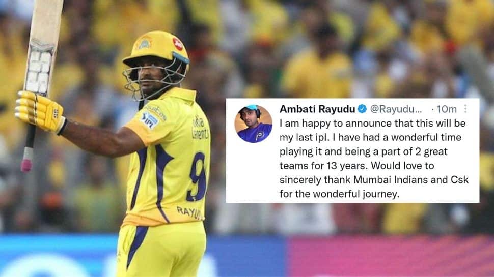 IPL 2022: CSK&#039;s Ambati Rayudu takes U-turn, deletes retirement Tweet 