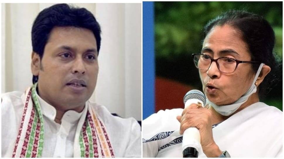 &#039;Done so much damage that even his top bosses...&#039;: Mamata Banerjee&#039;s TMC attacks Tripura CM Biplab Kumar Deb