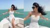 Mouni Roy looks breathtakingly beautiful in white