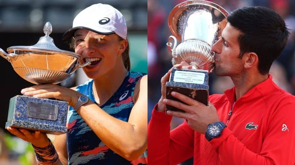 Italian Open: Novak Djokovic claims 38th Masters 1000 title, Iga Swiatek clinches fifth consecutive WTA Tour trophy thumbnail
