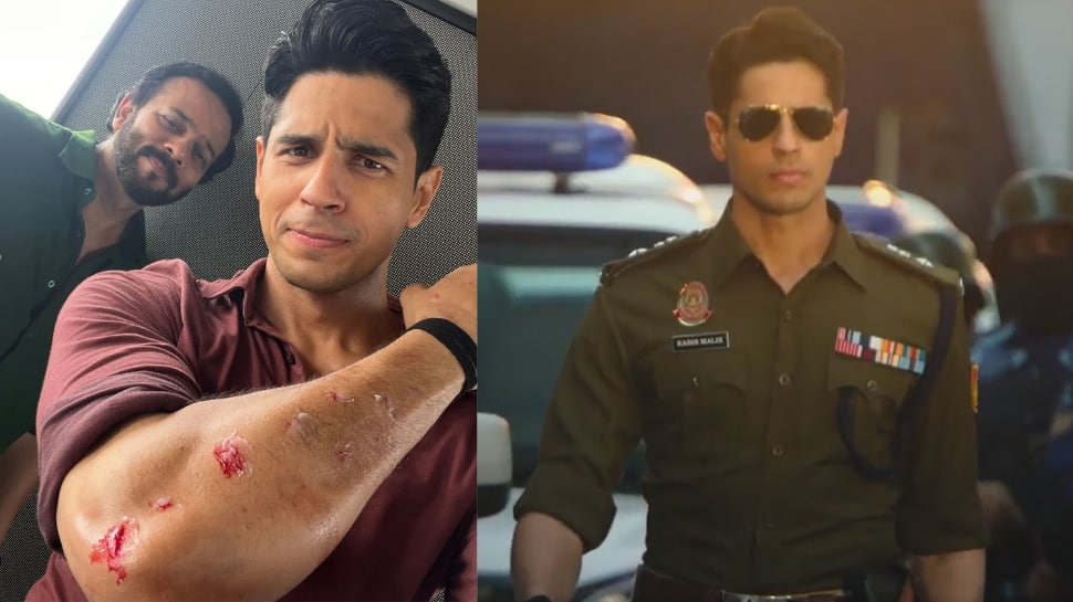 Sidharth Malhotra hurt while filming action sequences for Rohit Shetty’s ‘Indian Police Force’