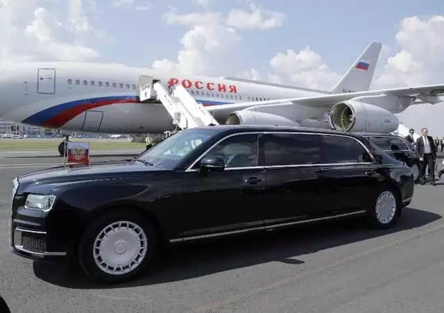 Vladimir Putin's Aurus Senat Presidential Limousine