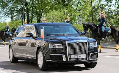 Vladimir Putin's Aurus Senat Presidential Limousine