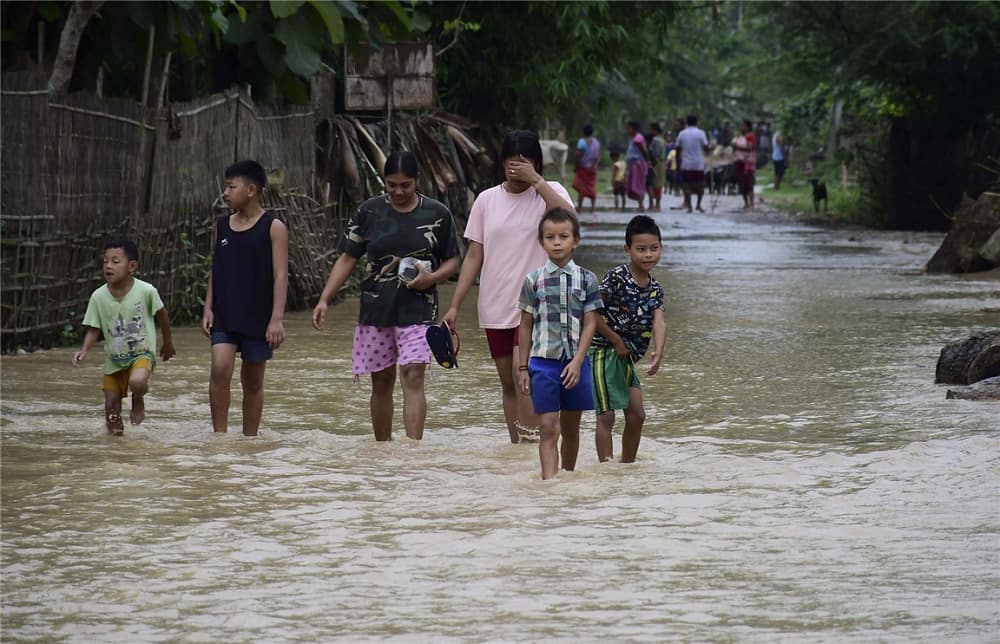 Assam floods: Over 57,000 people, 222 villages affected