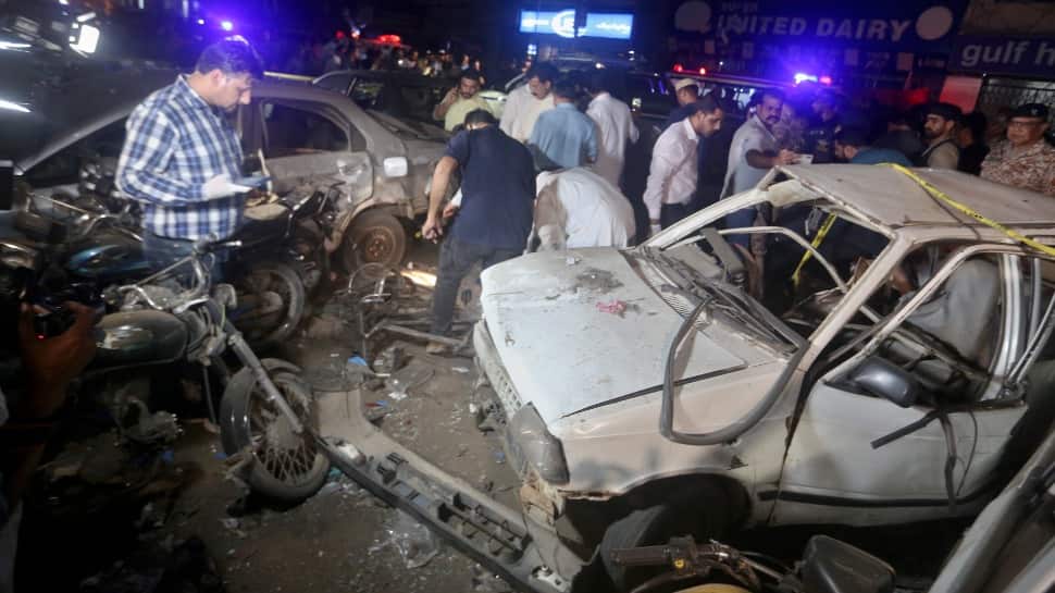 Another explosion rocks Pakistan's Karachi; at least 1 reported dead, over 10 injured in Bombay Bazar thumbnail