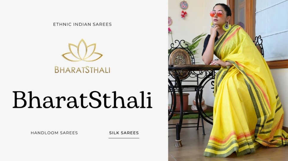 BharatSthali’s Maheshwari saree is a traditional loom powered by Indian history BharatSthali’s Maheshwari saree is a traditional loom powered by Indian history