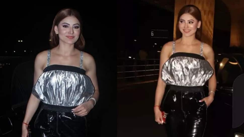 Urvashi Rautela to make her Cannes debut for her film &#039;The Legend&#039;, spotted at airport: PICS