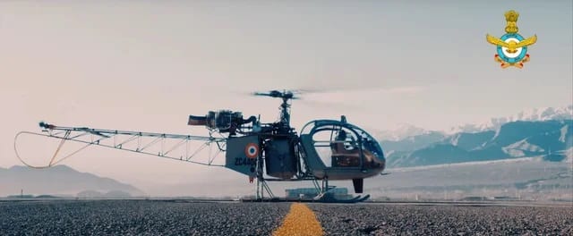 IAF Cheetah Helicopter