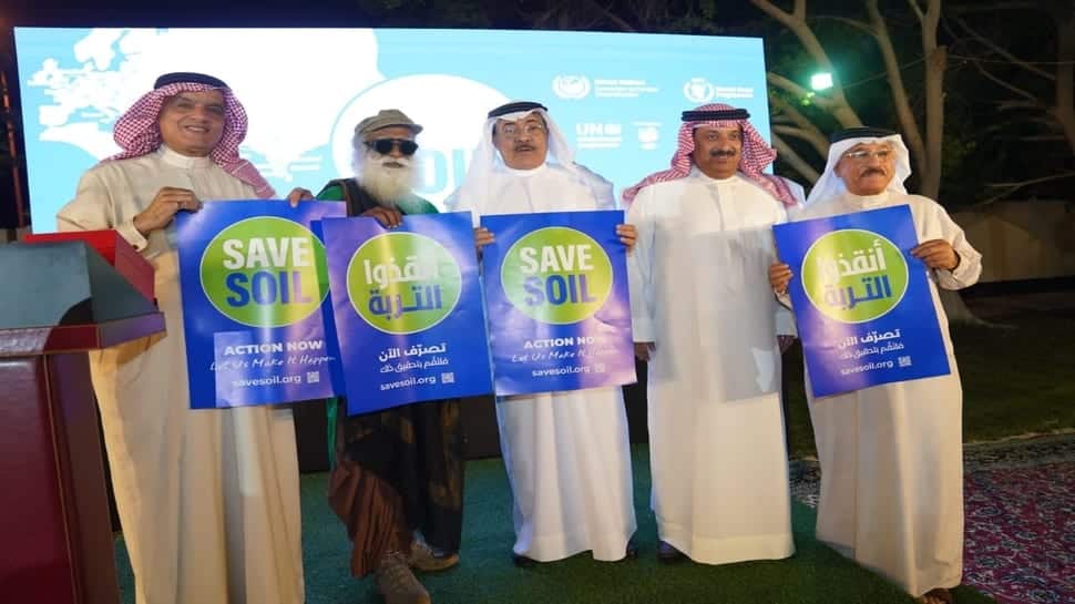 Sadhguru leads the Save Soil Movement to the “Island of Pearls” Bahrain