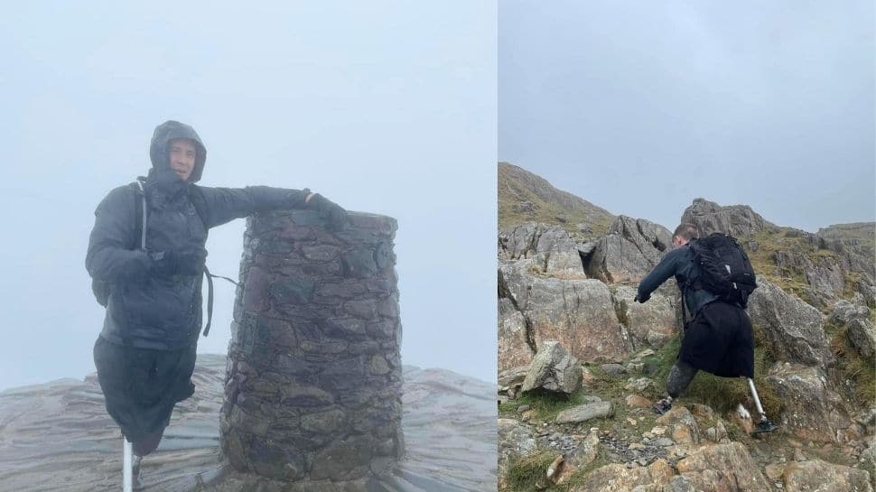 Un ex-soldat, qui a perdu ses deux jambes dans l’explosion d’un engin piégé en Afghanistan, escalade la plus haute montagne du Pays de Galles |  Nouvelles du monde