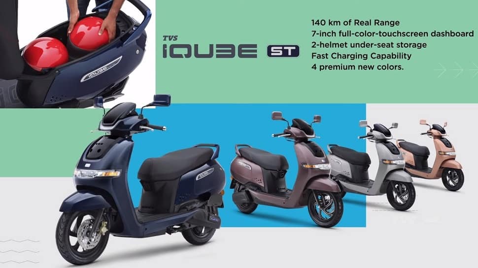 2022 TVS iQube electric scooter