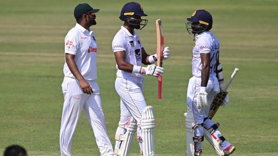 Sri Lanka vs Bangladesh: Dinesh Chandimal, Niroshan Dickwella stand firm to pull off a draw in 1st Test