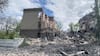 Scenes of damage and destruction