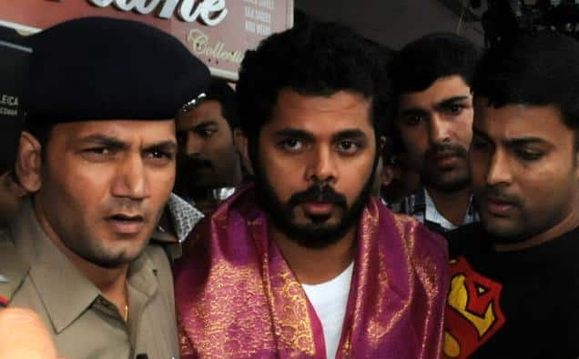 Sreesanth went to jail on spot-fixing allegations