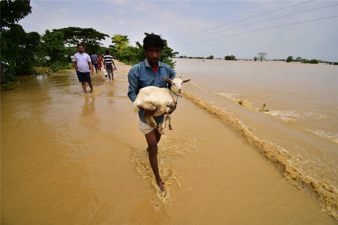 Assam ministers camping in the relief centres to supervise operations