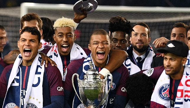 First Ligue 1 title with PSG
