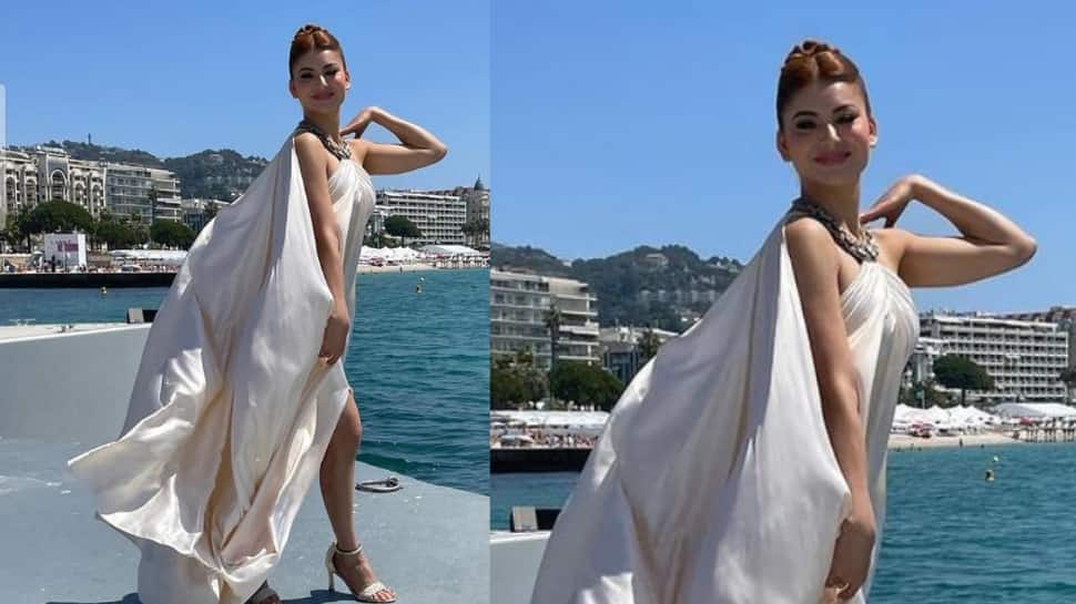Cannes 2022: Urvashi Rautela stuns in another white outfit in the French Riviera