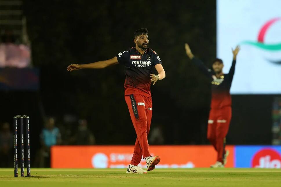 Royal Challengers Bangalore pacer Mohammed Siraj has been a huge disappointment, claiming only 8 wickets from 13 games. Siraj has an economy rate of 9.82 as well. (Photo: BCCI/IPL)