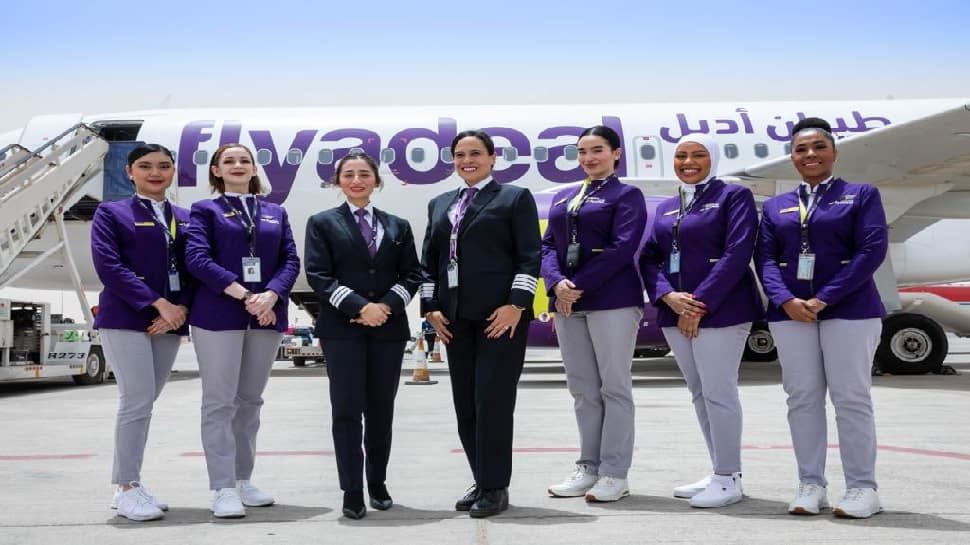 Saudi Arabia&#039;s Flyadeal Airline flew with all-women crew from Riyadh to Jeddah