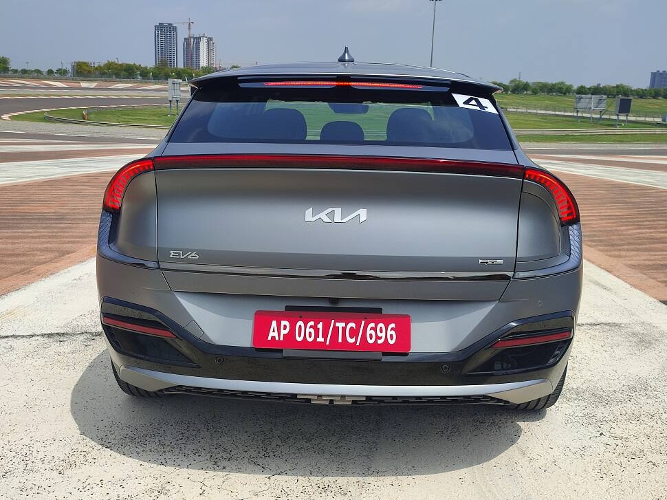 Kia EV6 rear profile