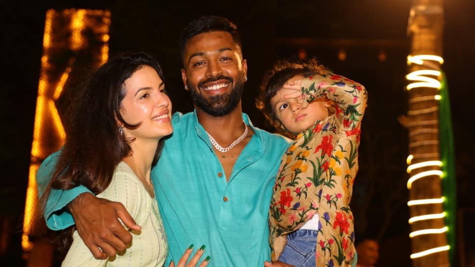 GT vs RR IPL 2022 Qualifier 1: Hardik Pandya credits wife Natasa Stankovic  and son Agastya after reaching final | Cricket News | Zee News