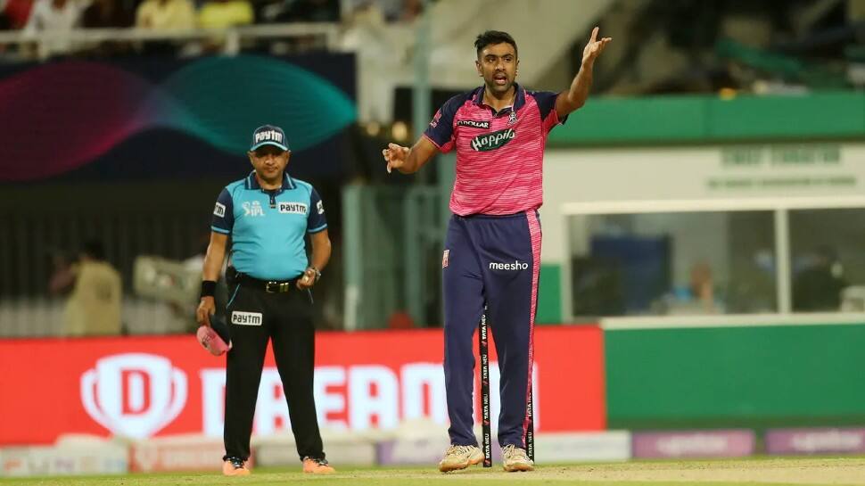 GT vs RR IPL 2022 Qualifier 1: Ravichandran Ashwin delivery clocked at 131kph, fans say ‘kahin Shoaib Akhtar ka record na tod de’