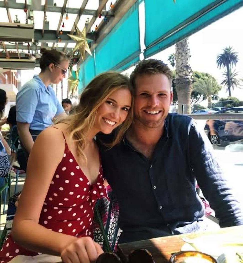Kat Houk is the girlfriend of New Zealand and Gujarat Titans pacer Lockie Ferguson. Houk is a graduate from the University of Southern California and the two are currently in a long-distance relationship. (Source: Twitter)