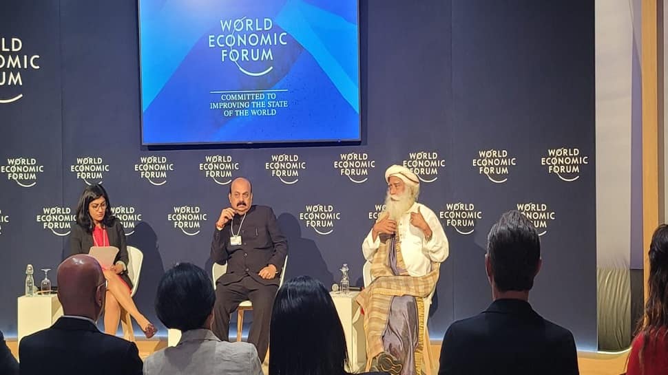 At World Economic Forum In Davos, Sadhguru Makes Impassioned Appeal To “Save Soil”