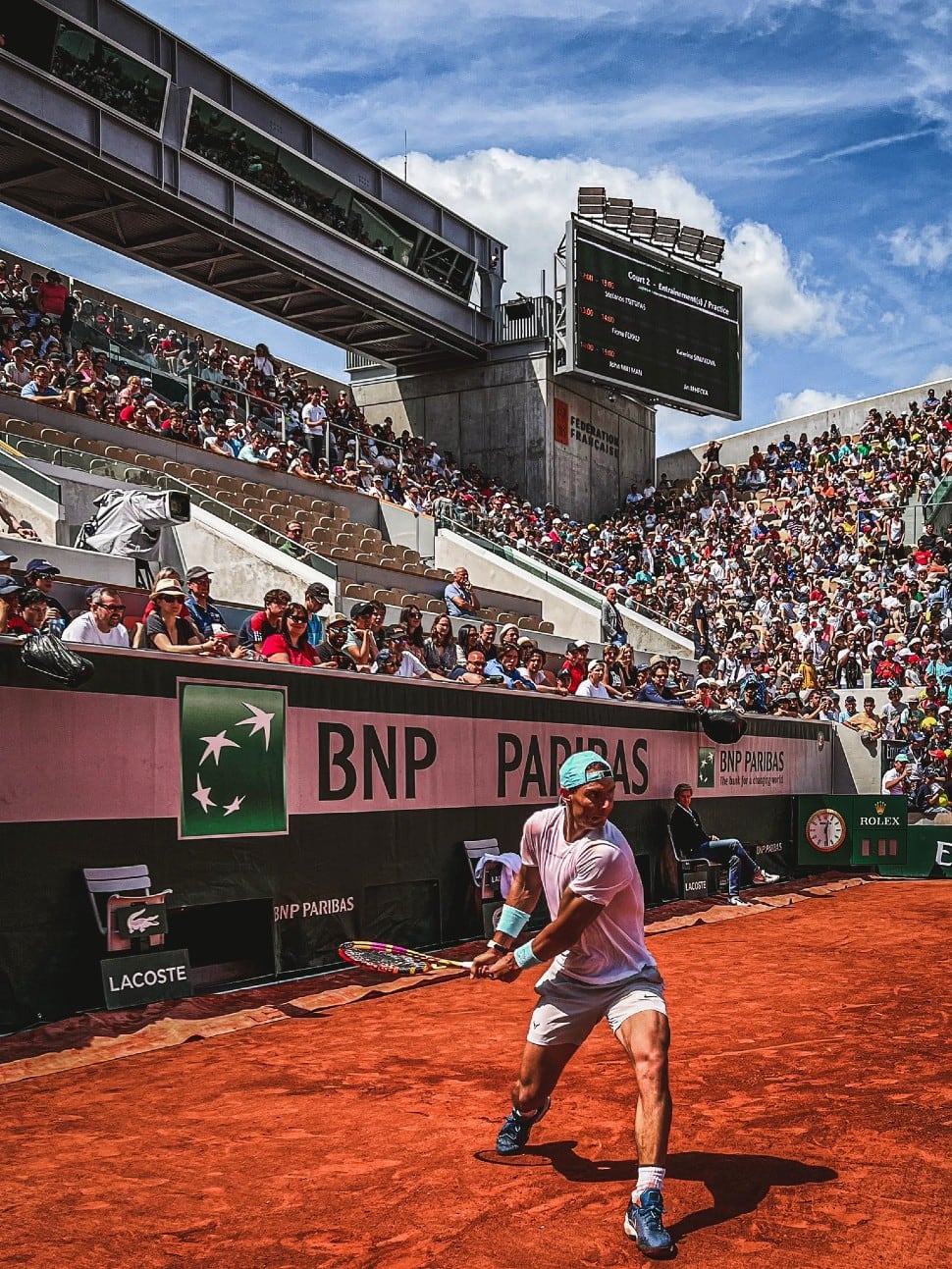 Rafa Nadal has double Career Slam, which is winning each of the four Majors at least twice each. He’s only the fourth man in tennis history to do it, after Roy Emerson (pre-Open Era), Rod Laver (a combination of Open Era and pre-Open Era) and Novak Djokovic (Open Era). (Source: Twitter)