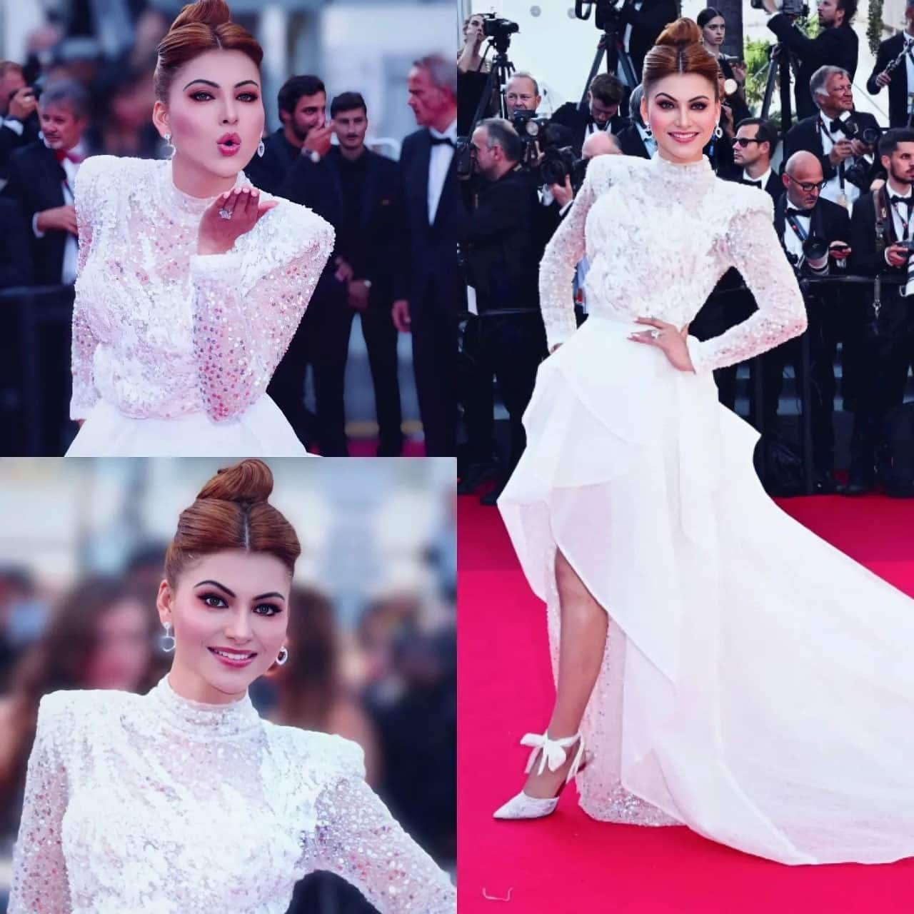 Urvashi Rautela sizzles at Cannes 2022 red carpet