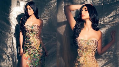 Mouni Roy raises the mercury levels