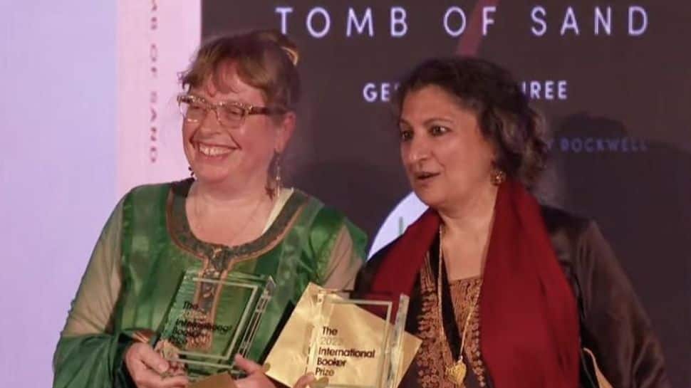 Geetanjali Shree wins International Booker Prize for first Hindi novel