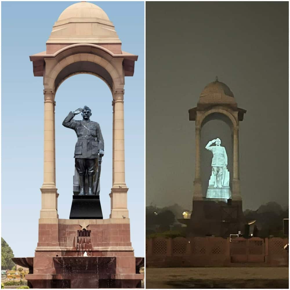 Netaji Subhas Chandra Bose's statue