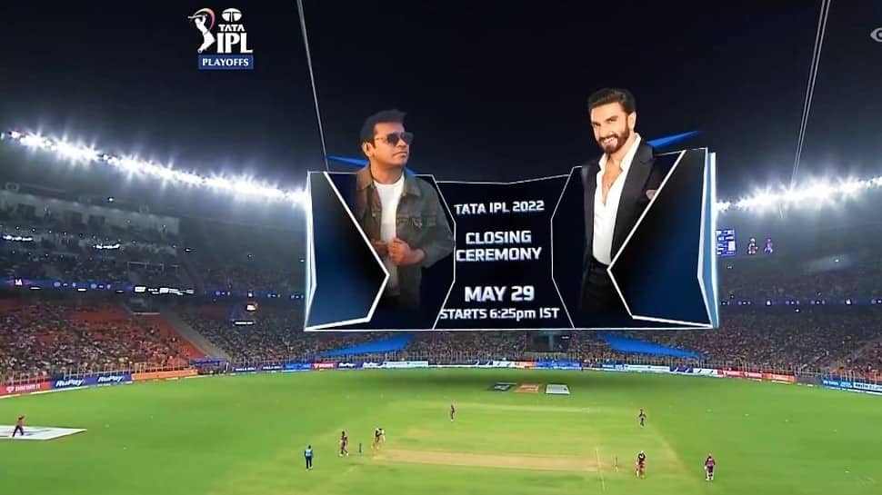 IPL 2022 Closing Ceremony AR Rehman and Ranveer Singh to star, when