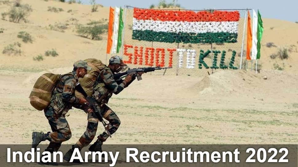 Indian Army Recruitment 2022: Application process open for 40 vacancies at joinindianarmy.nic.in, details here