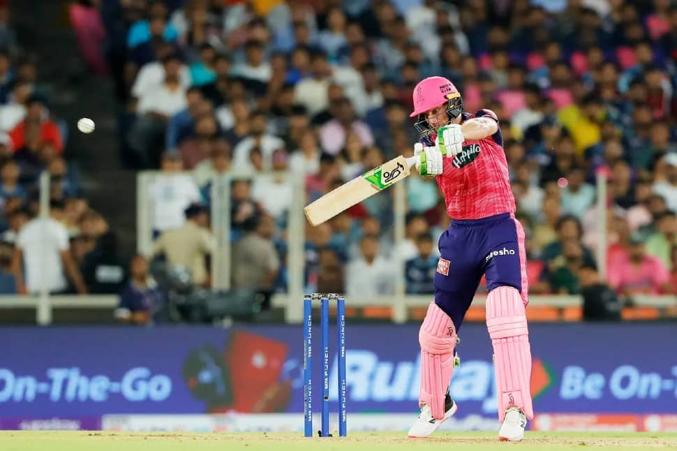 Rajasthan Royals opener Jos Buttler scored the third-most runs in the powerplay in an IPL campaign. David Warner amassed 467 in 2016 while Adam Gilchrist 382 in the year 2009. (Photo: BCCI/IPL)