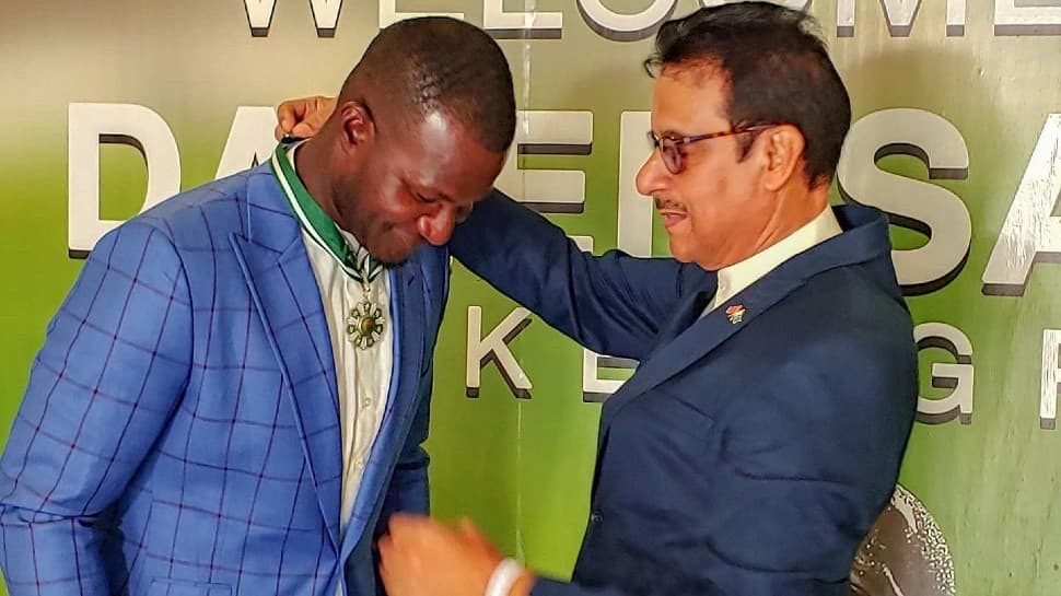 Windies cricketer Daren Sammy receives Pakistan's third-highest civilian award - here's why