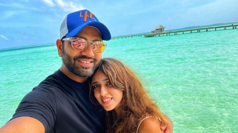 Team India captain Rohit Sharma is currently enjoying a luxurious vacation with wife Ritika Sajdeh, daughter Samaira and close family members in Maldives. Mumbai Indians captain is staying at a Rs 2.65 lakh a night villa in a resort called Soneva Jani. (Source: Instagram)